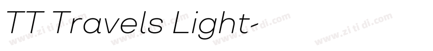 TT Travels Light字体转换